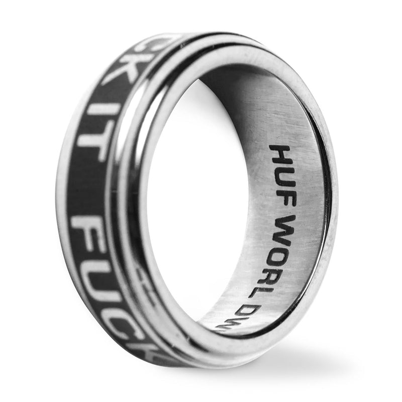 HUF Mono Ring - Silver