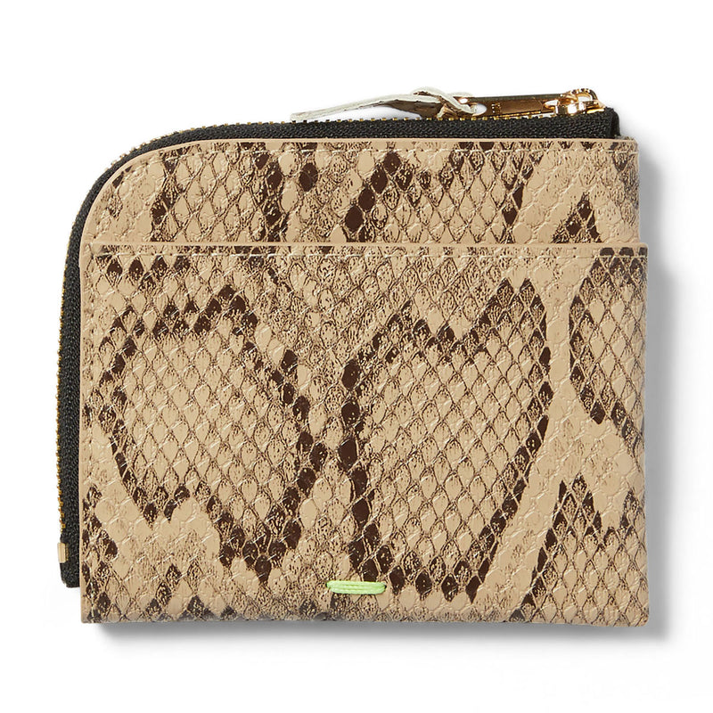 HUF Fuck It Snakeskin Wallet - Brown