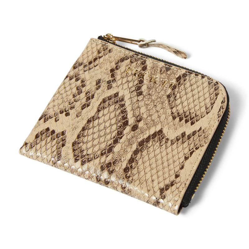 HUF Fuck It Snakeskin Wallet - Brown
