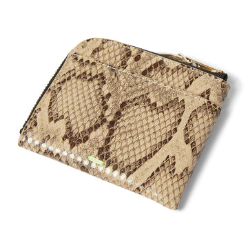 HUF Fuck It Snakeskin Wallet - Brown