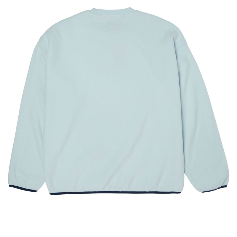 HUF H Dot Polar Fleece Sweatshirt - Sky