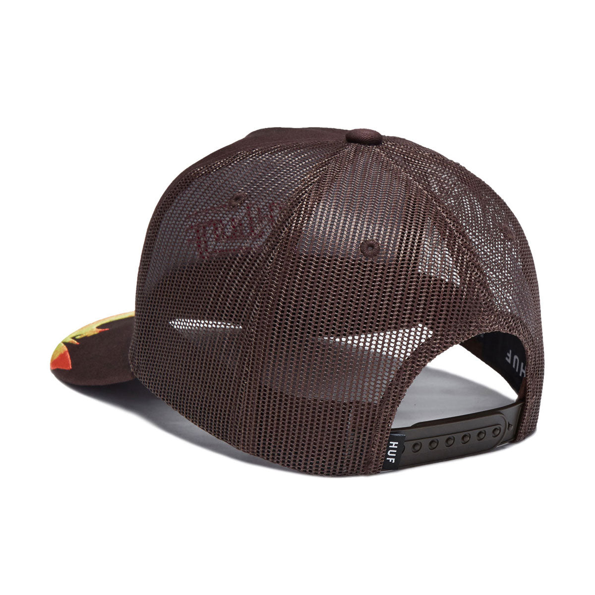 HUF Exhaust Trucker Hat - Bison image 2