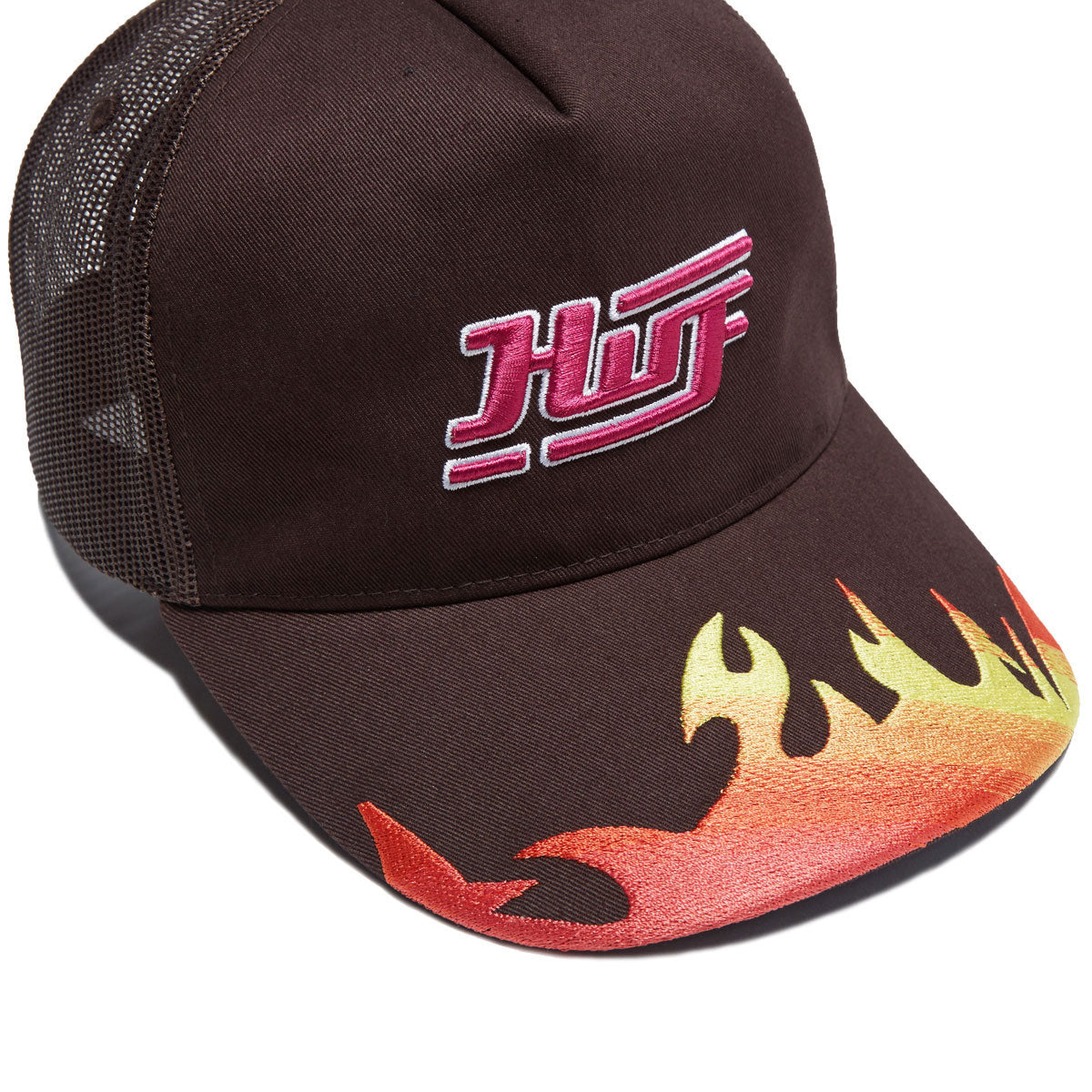 HUF Exhaust Trucker Hat - Bison image 4