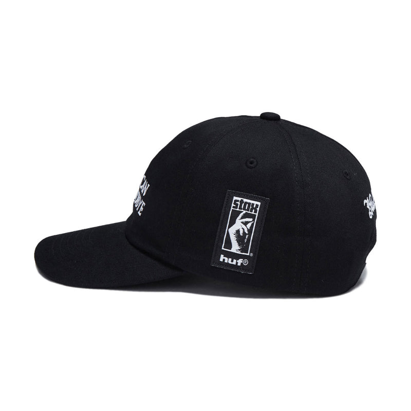 HUF Isaac Hayes 6 Panel Hat - Black