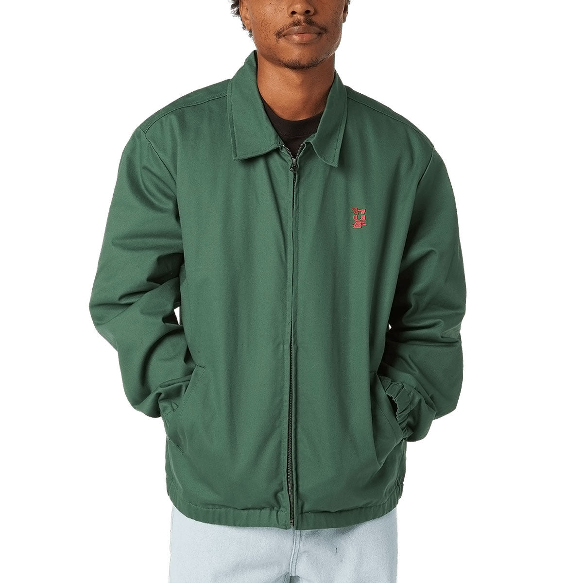 HUF Set Megablast Shop Jacket - Forest image 2