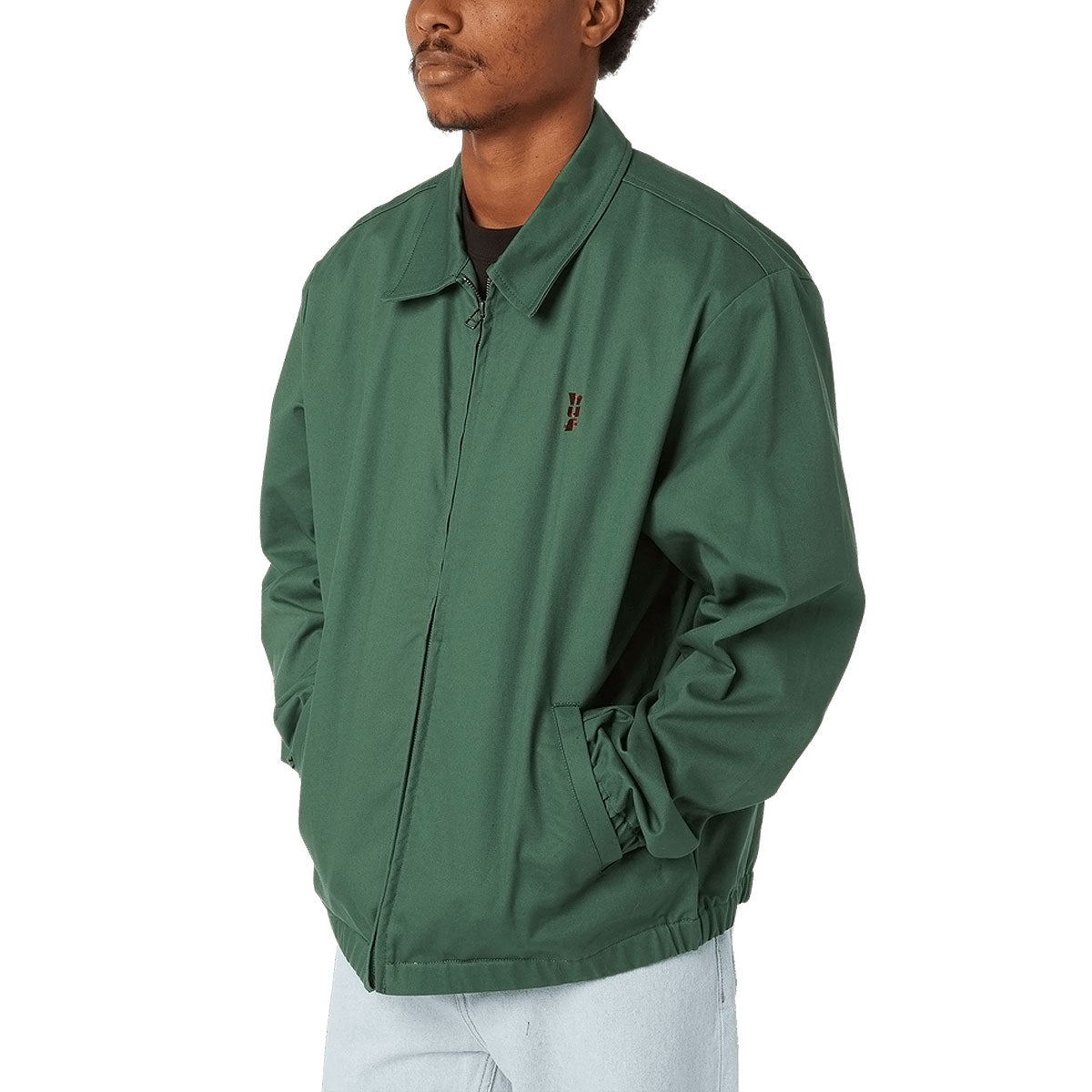 HUF Set Megablast Shop Jacket - Forest image 3