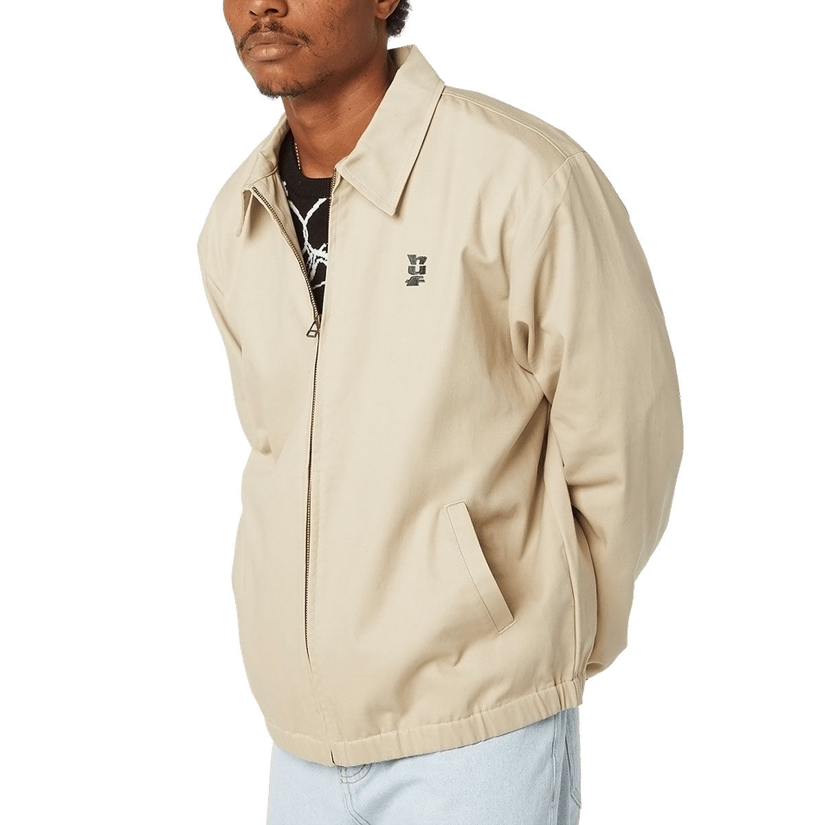 HUF Set Megablast Shop Jacket - Sand image 3