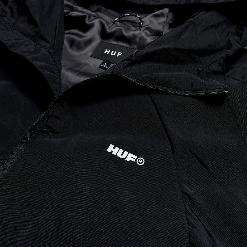HUF All Caps Shell Jacket - Black