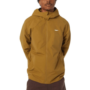 HUF All Caps Shell Jacket - Rich Brown