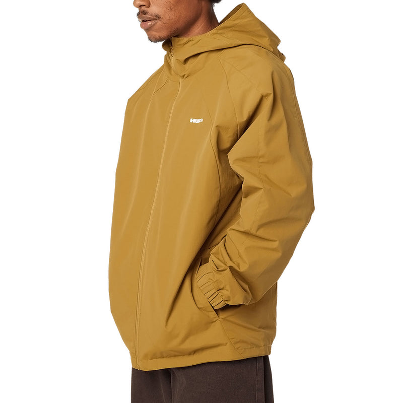 HUF All Caps Shell Jacket - Rich Brown