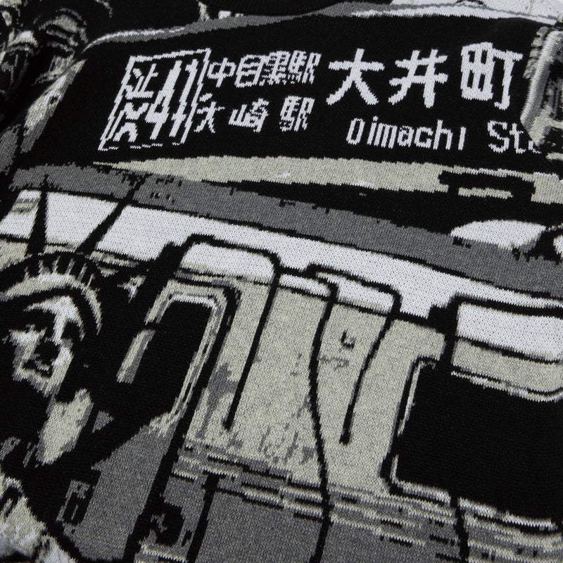 HUF Worldwide Commuter Sweatshirt - Black