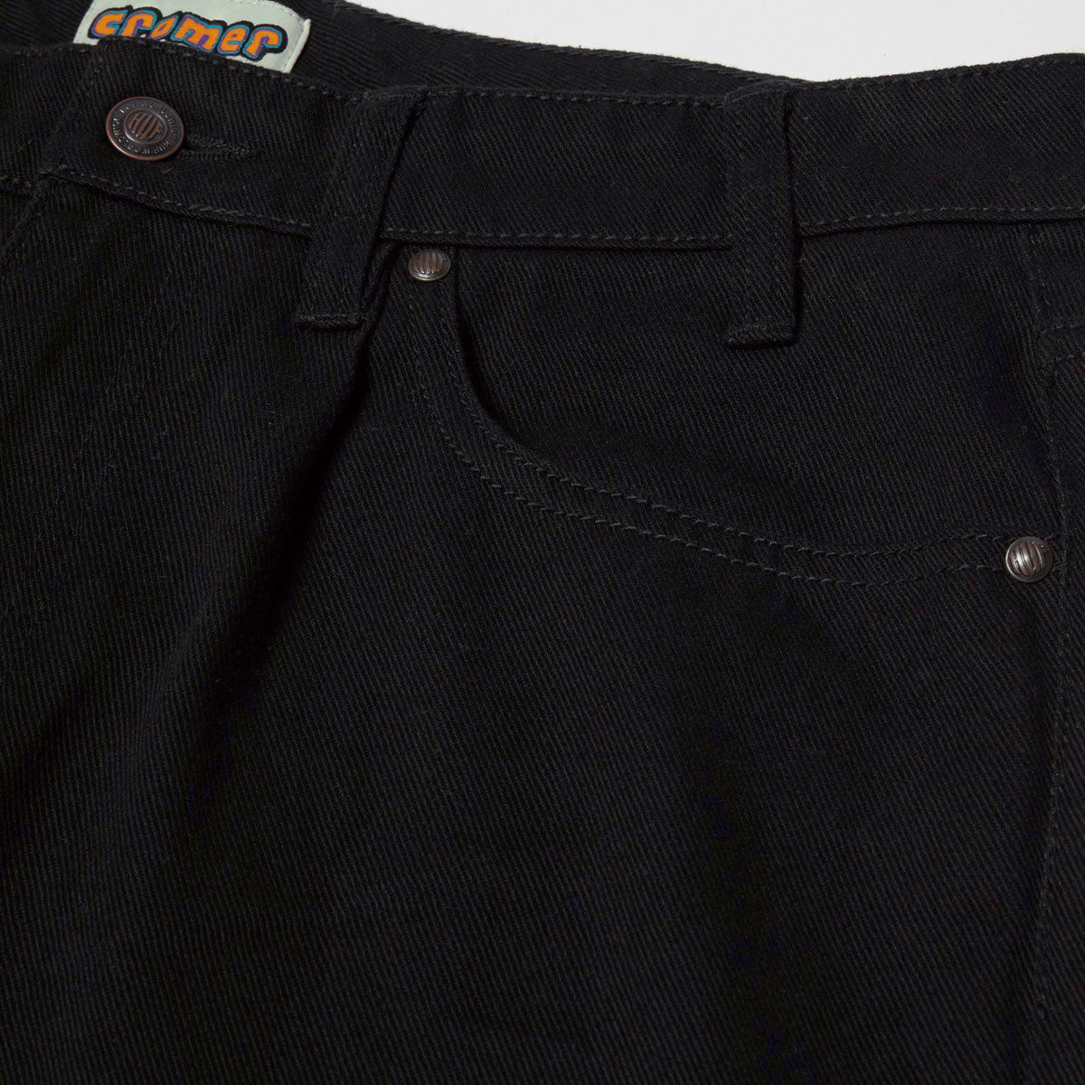 HUF Cromer Jeans - Black/Copper image 3