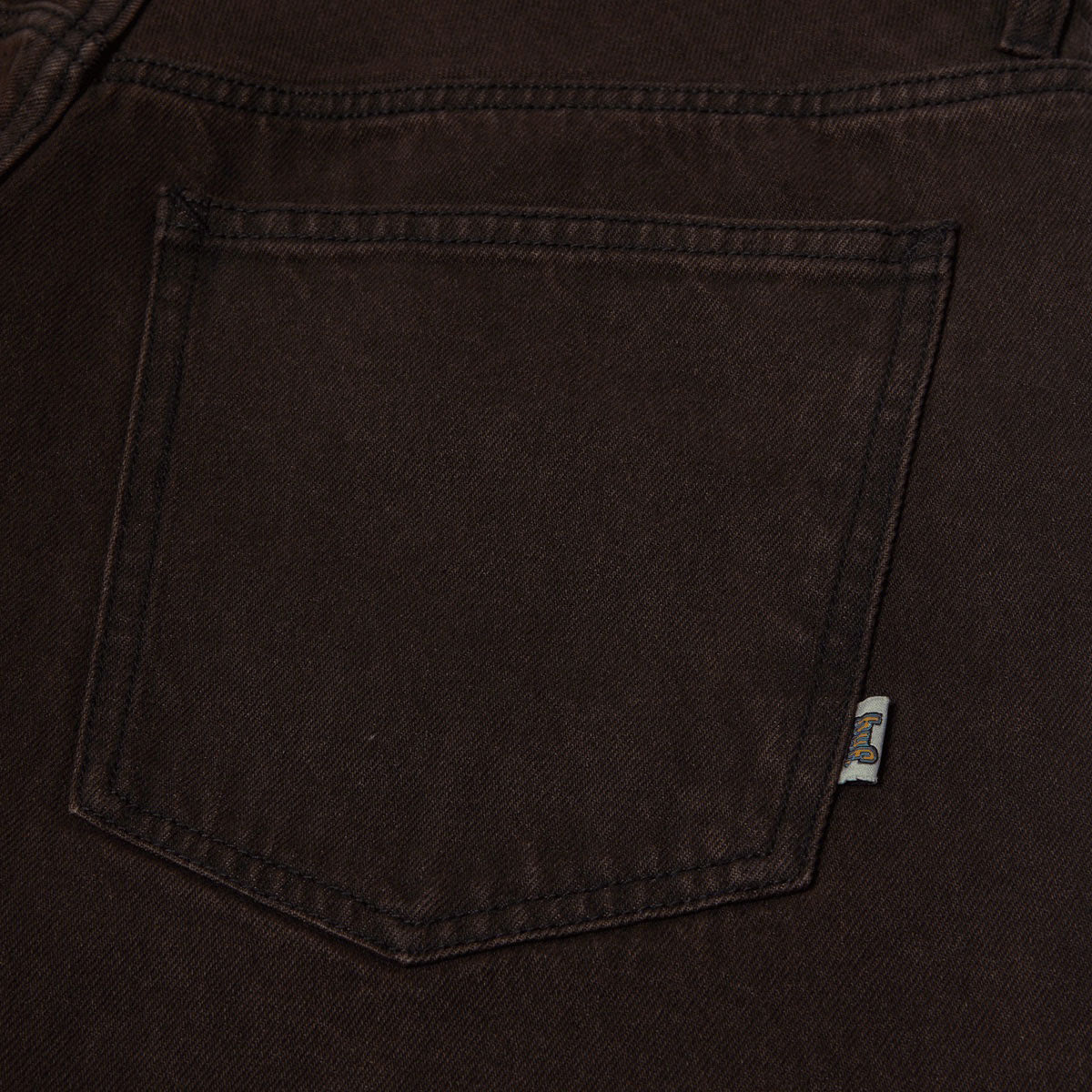 HUF Cromer Washed Jeans - Bison image 6
