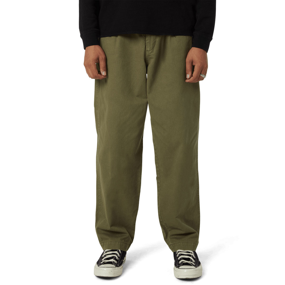HUF Cromer Trouser Pants - Dark Olive image 1