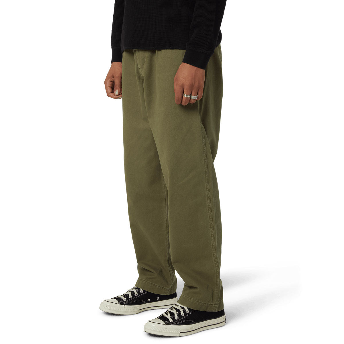HUF Cromer Trouser Pants - Dark Olive image 5