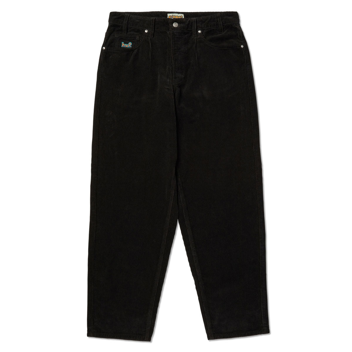 HUF Cromer Corduroy Pants - Black image 1