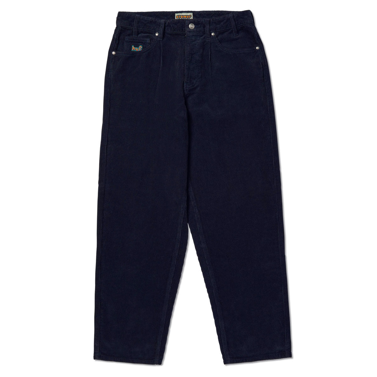 HUF Cromer Corduroy Pants - Navy image 1