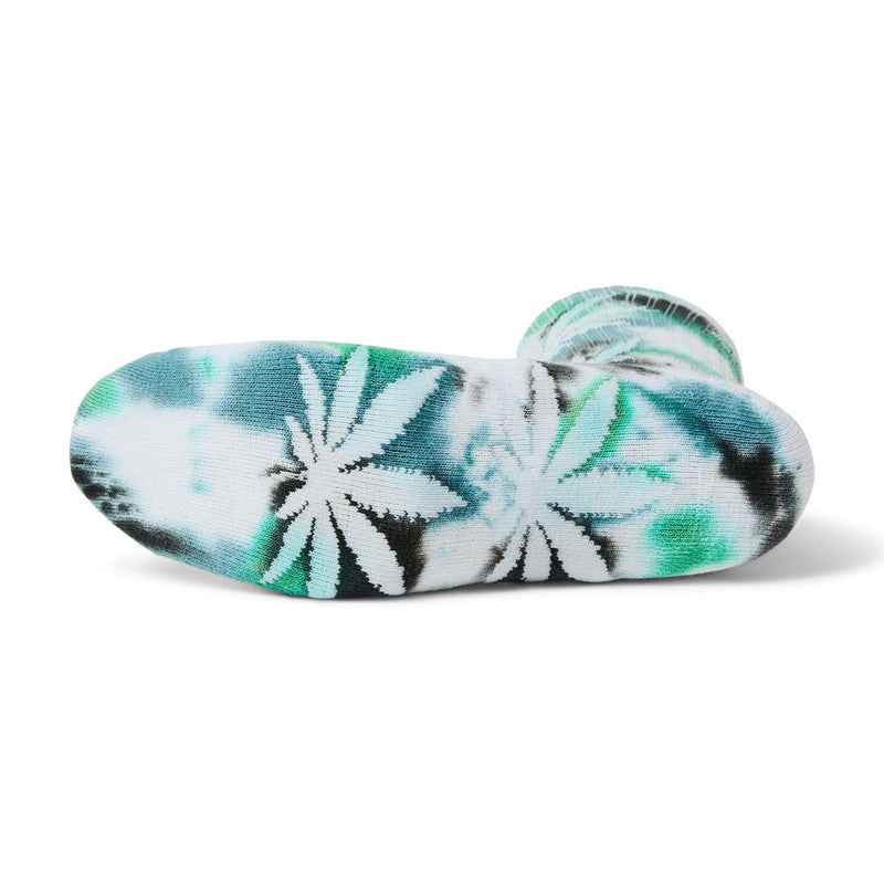 HUF Plantlife Tiedye Socks - Green 2025