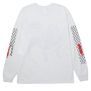 HUF 4 The Dawgs Long Sleeve T-Shirt - White