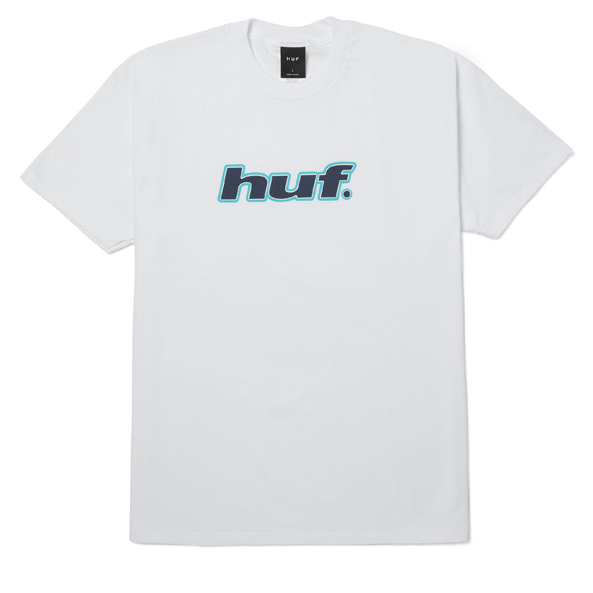 HUF H Dot T-Shirt - White image 1