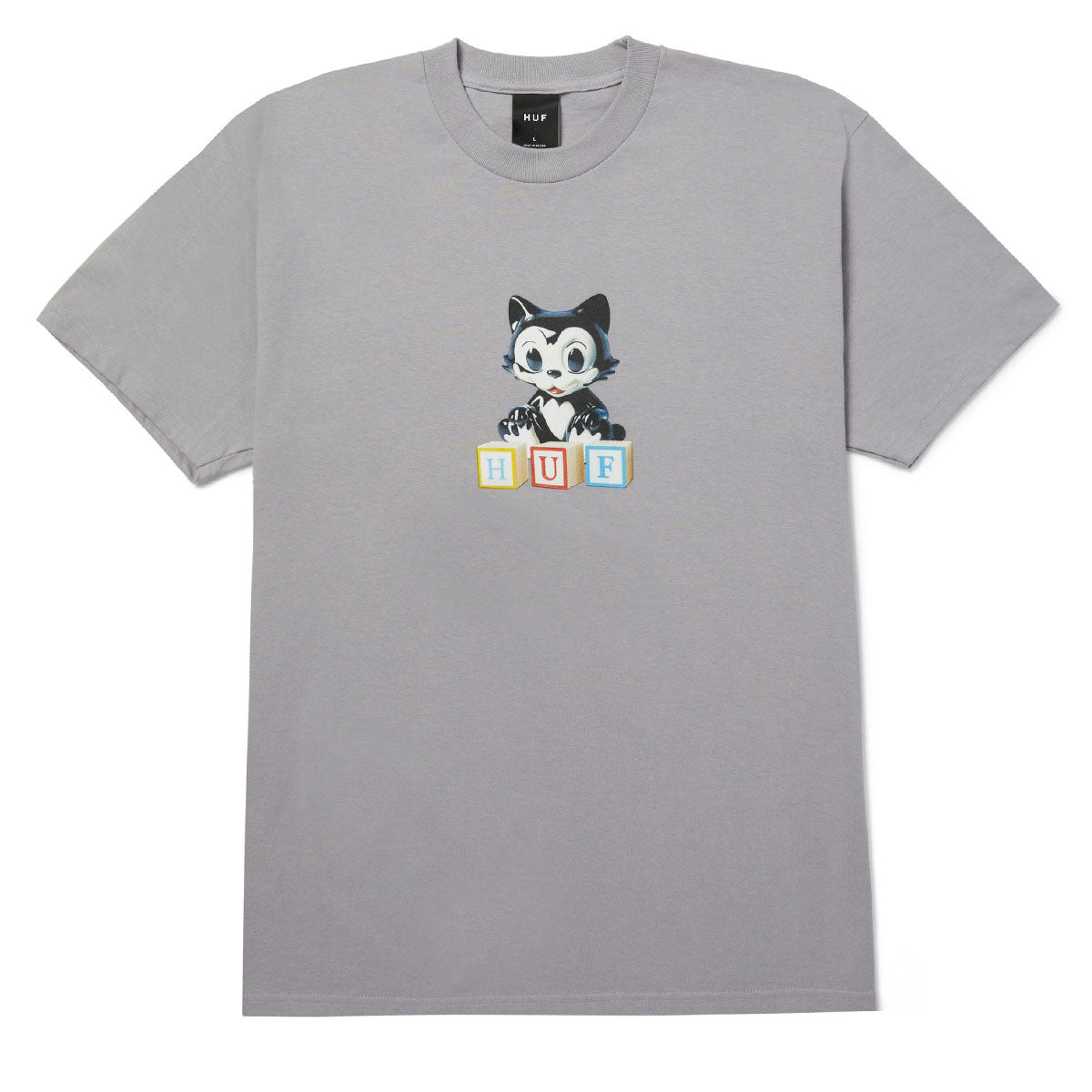 HUF Blocks T-Shirt - Lilac Chalk image 1