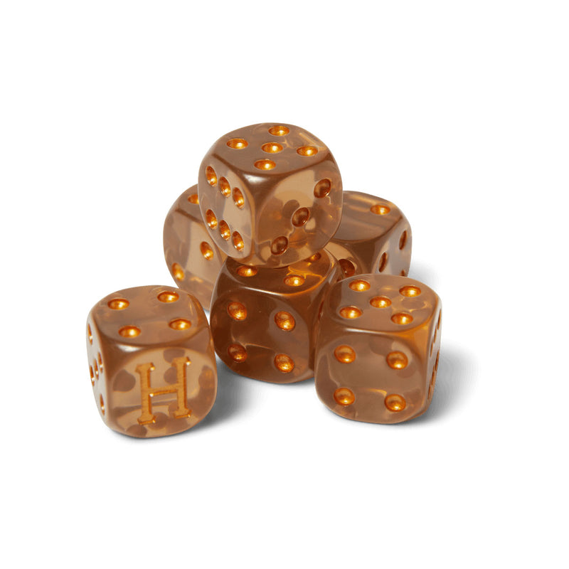 HUF Lux Dice Set - Brown