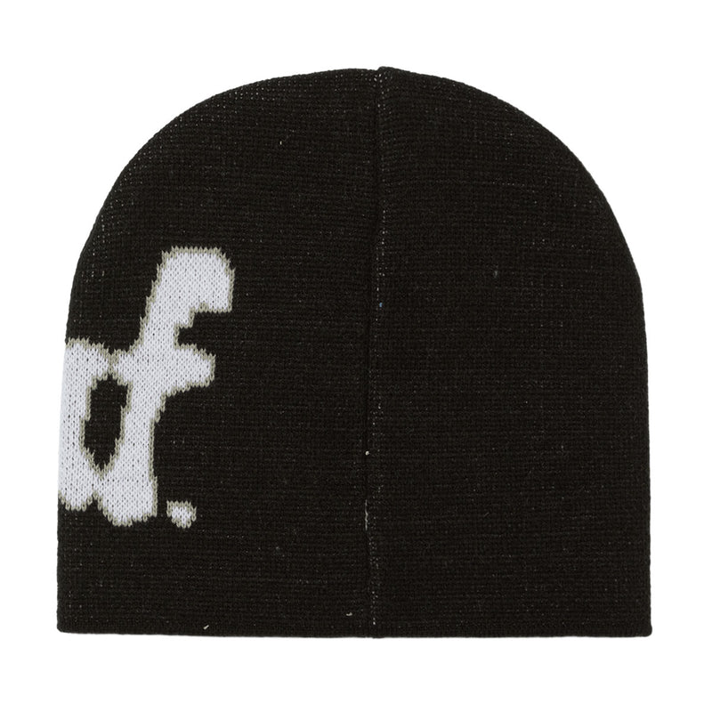 HUF Noble Skull Beanie - Black