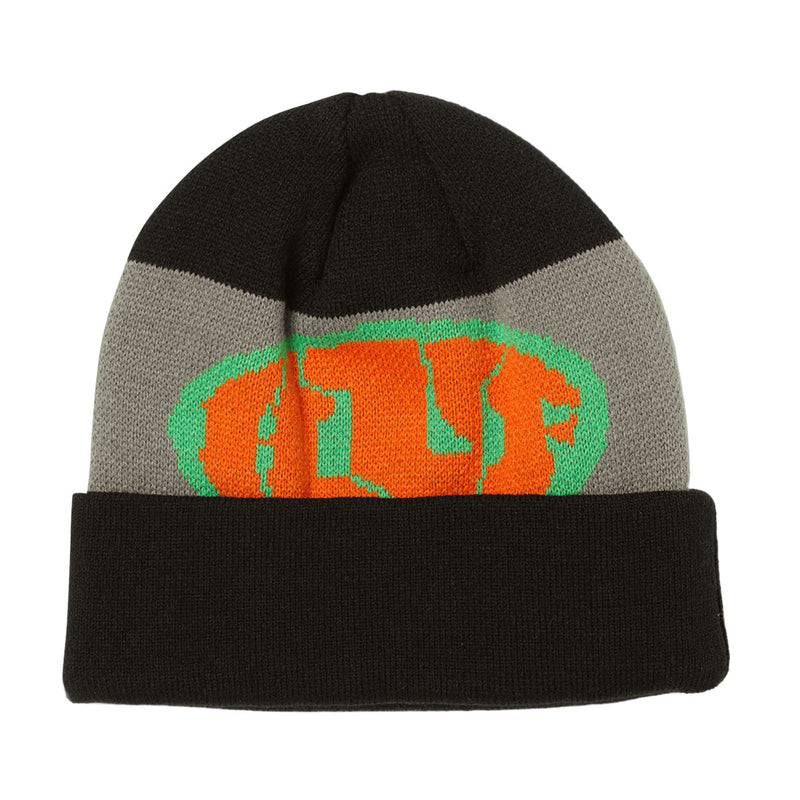 HUF Warped Cuff Beanie - Black