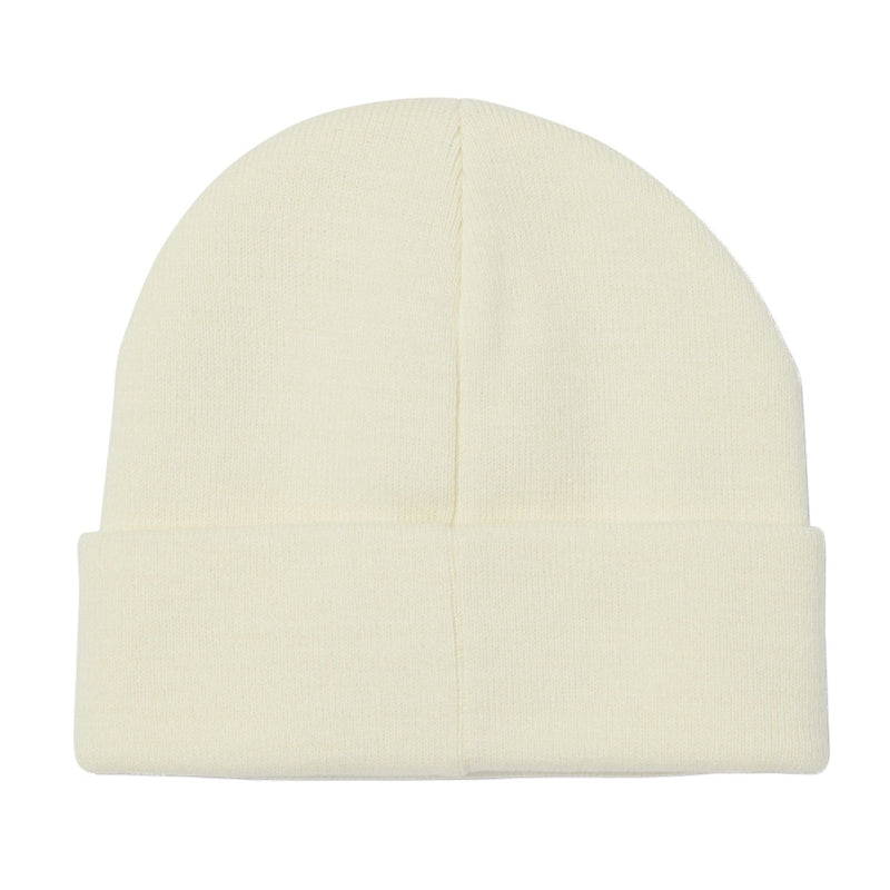 HUF All Caps Cuff Beanie - Cream