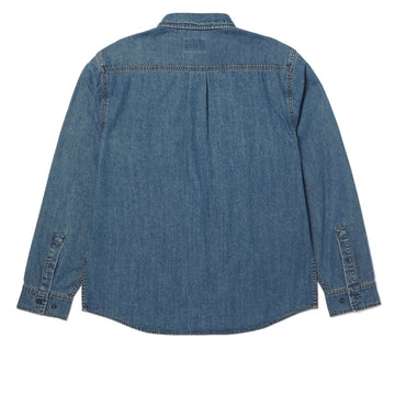 HUF Worldwide Clothiers Denim Long Sleeve Shirt - Indigo
