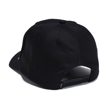 HUF Noble 6 Panel Snapback Hat - Black