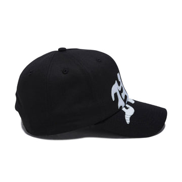 HUF Noble 6 Panel Snapback Hat - Black