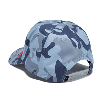 HUF Noble Camo 6 Panel Snapback Hat - Ice Blue