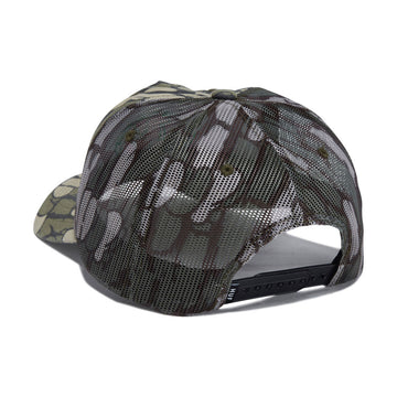 HUF Warped Camo Trucker Hat - Muted Camo