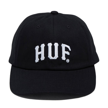 HUF Arch 6 Panel Cv Snapback Hat - Black