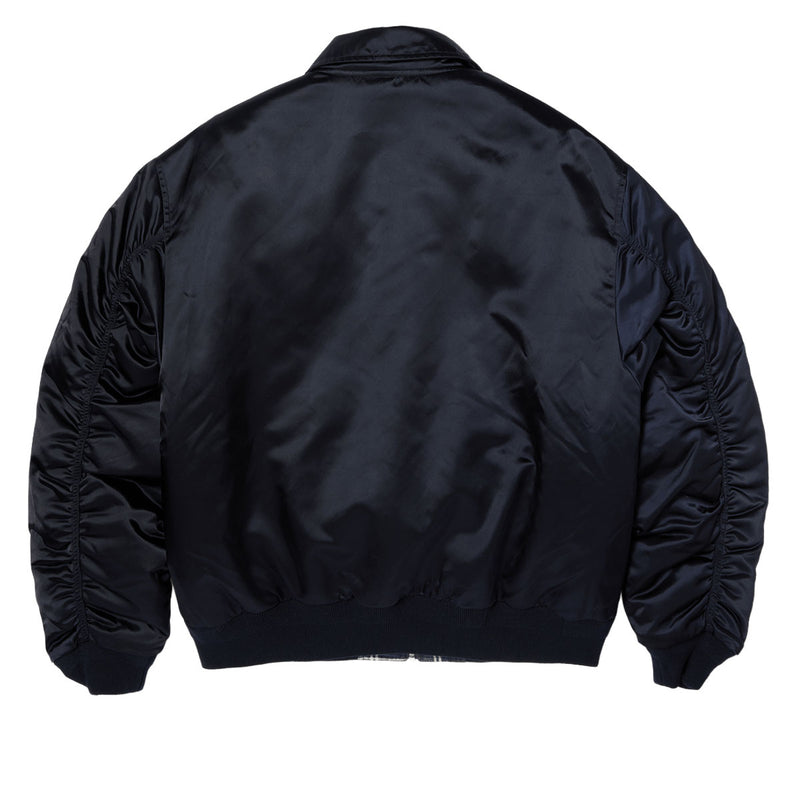 HUF Clothiers Reversible Flight Jacket - Navy