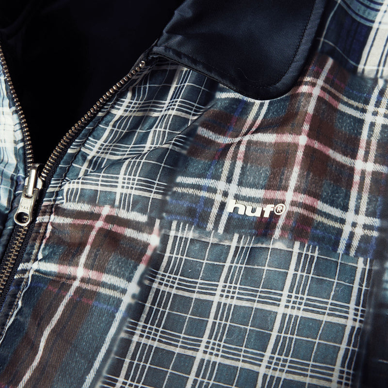 HUF Clothiers Reversible Flight Jacket - Navy