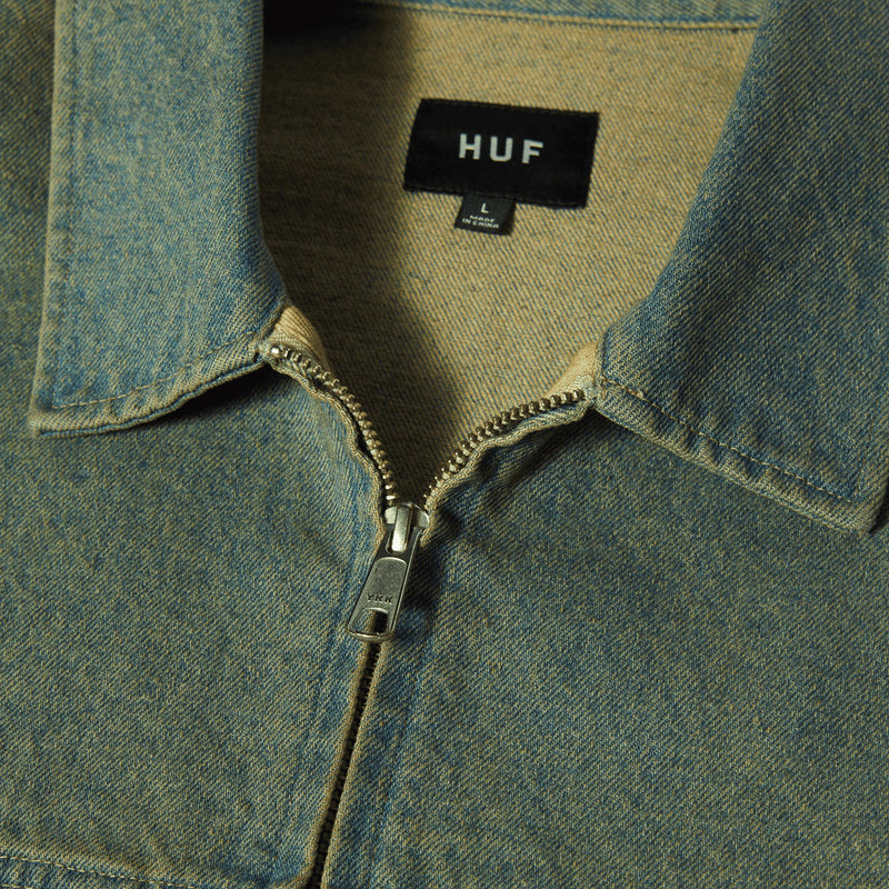HUF Dresden Denim Work Jacket - Indigo Earth