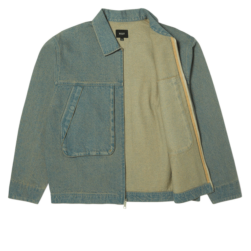 HUF Dresden Denim Work Jacket - Indigo Earth