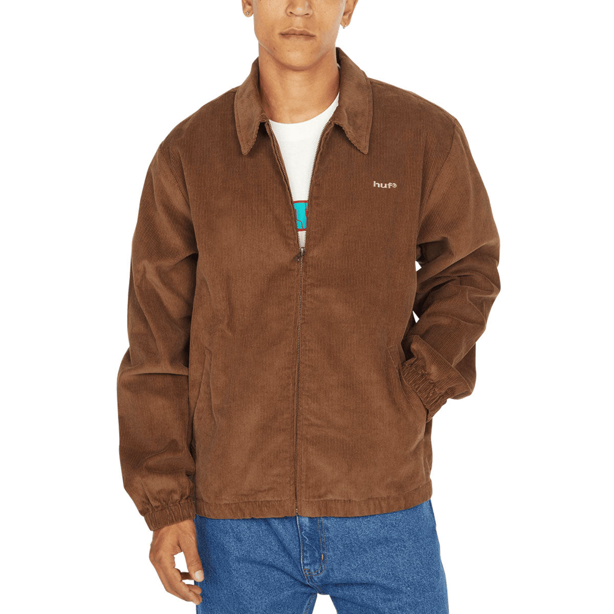 HUF 89 Corduroy Shop Jacket - Chocolate – CCS