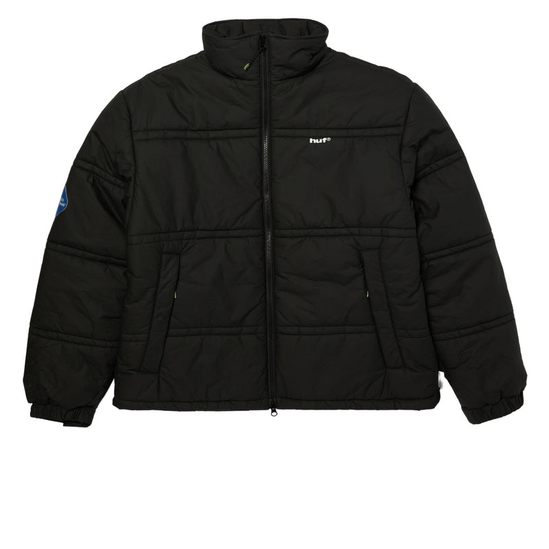 HUF 89 Tyvek Puffer Jacket - Black