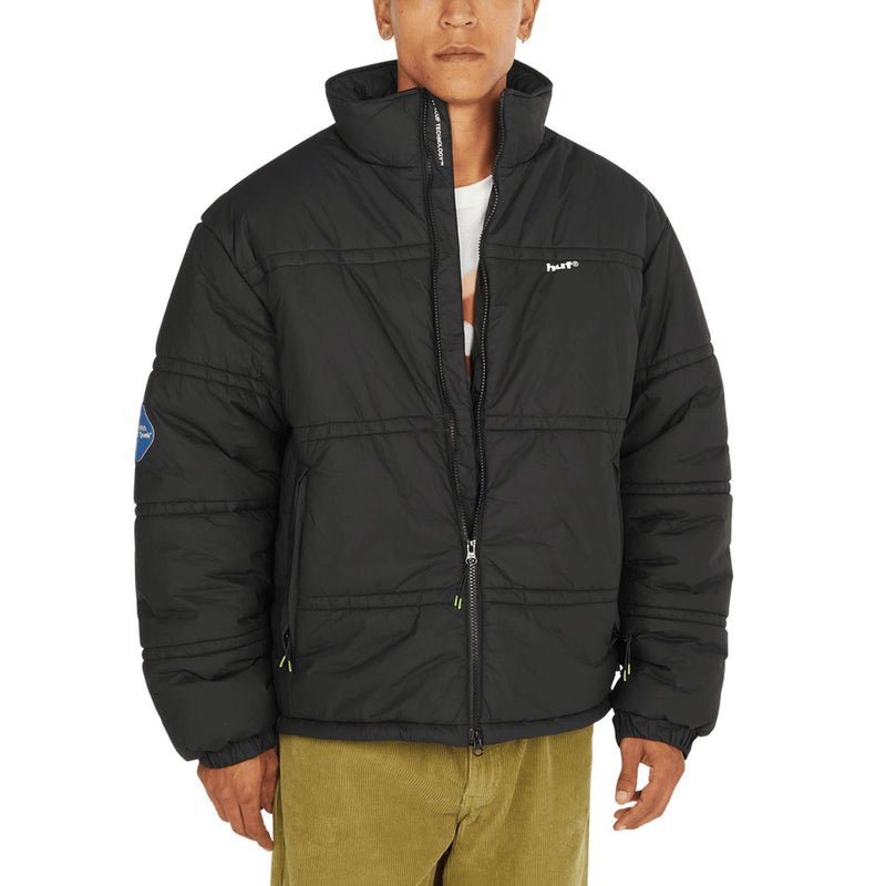 HUF 89 Tyvek Puffer Jacket - Black