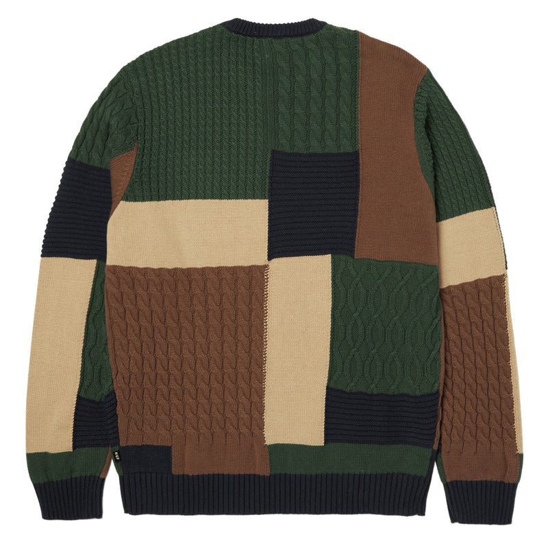 HUF Columbia Cable Knit Sweater - Multi