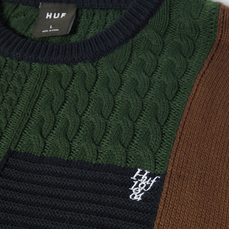 HUF Columbia Cable Knit Sweater - Multi