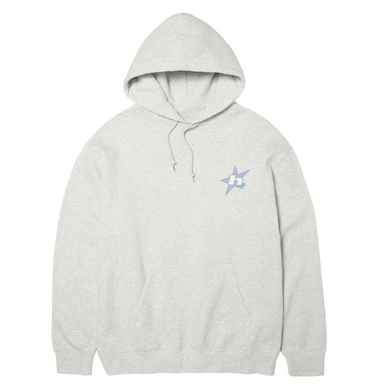 HUF Ice Star Hoodie - Heather Grey