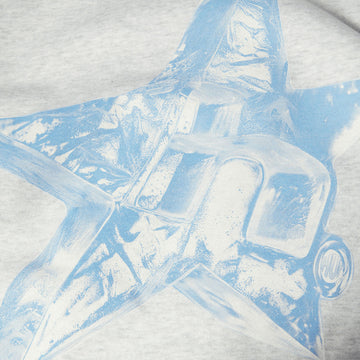 HUF Ice Star Hoodie - Heather Grey