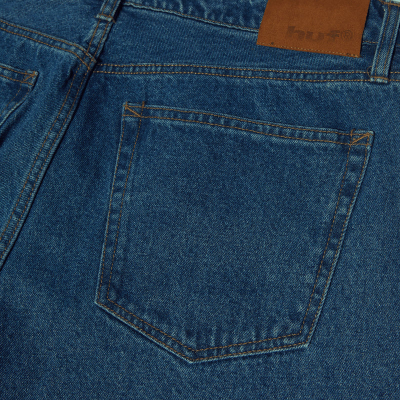 HUF Basic Ass Jeans - Stone Wash Indigo