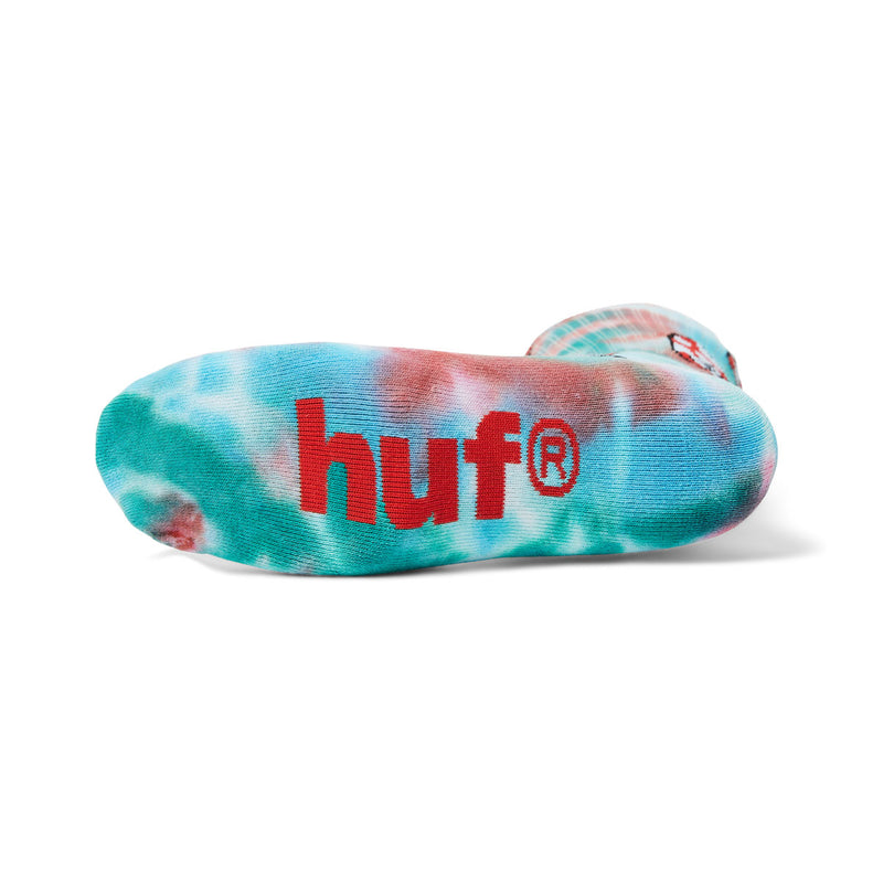HUF Microdose Tiedye Socks - Blue