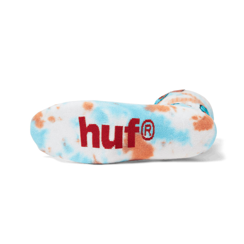 HUF Microdose Tiedye Socks - Red
