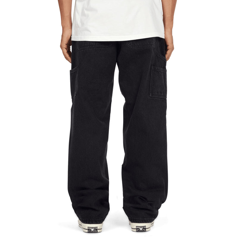 HUF Kinda Loose Double Knees Jeans - Faded Black